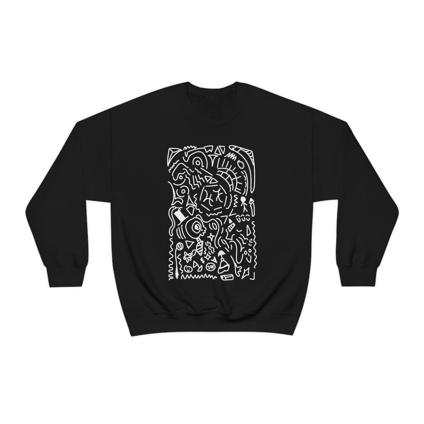 Doodle Crewneck  Sweater